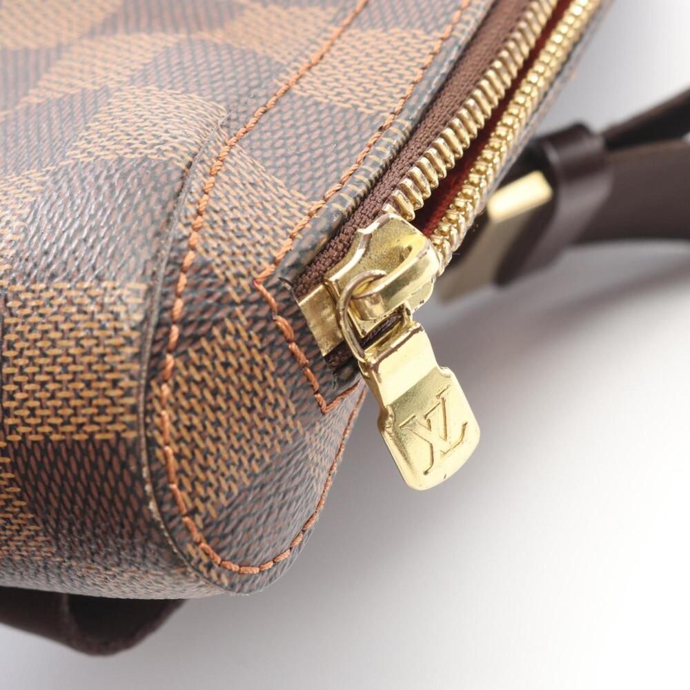 LOUIS VUITTON Brown Damier Leather Fanny Pack - Picture 7 of 9